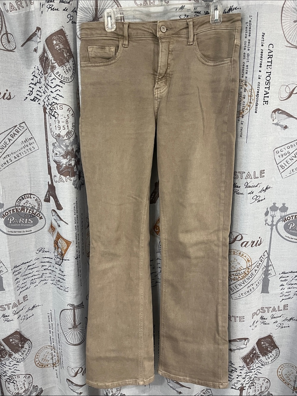 Women’s Tan Bootcut Jeans